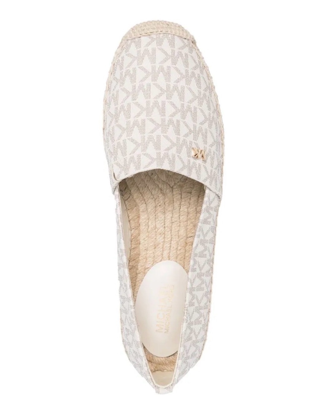 MICHAEL Michael Kors Cream Logo Espadrille Slip-On
